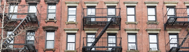 An apartment building