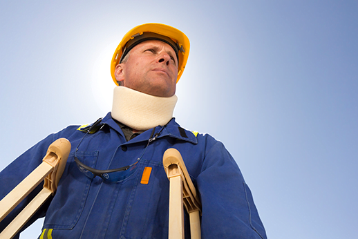 Construction Site worker Injury photo